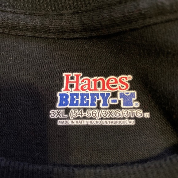 Men's Black Lucky Beaver, Lake Tahoe T-Shirt - Picture 5 of 6